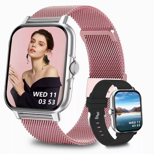  Smartwatch Mujer, 1.69'' Reloj Inteligente Mujer